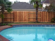 Houston, Texas, Cedar Fencing, drainage system, Landscaping, Pavers, pergola