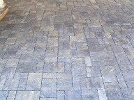 After Picture, League City, Texas, Belgard Interlocking Brick Pavers, Patio Cover