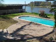 Nassau Bay, Texas, Pool Surrounding, Steps, Interlocking Brick Paver Patio